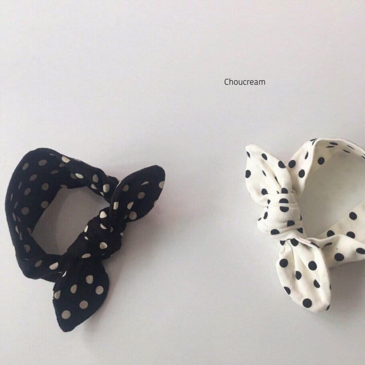 Choucream - Korean Baby Fashion - #babyfever - Dot Hair Band - 6