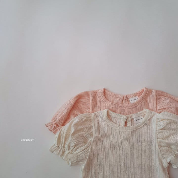 Choucream - Korean Baby Fashion - #babyfever - Bebe Puff Tee - 2