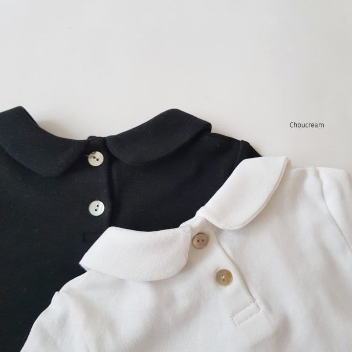 Choucream - Korean Baby Fashion - #babyfever - Bebe Collar Tee - 11