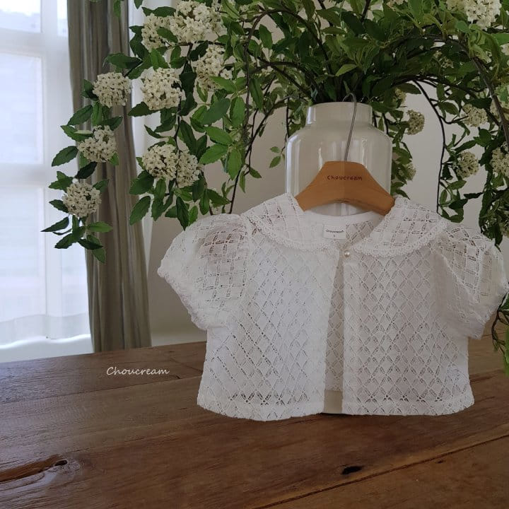 Choucream - Korean Baby Fashion - #babygirlfashion - Lala Lace Cardigan - 11