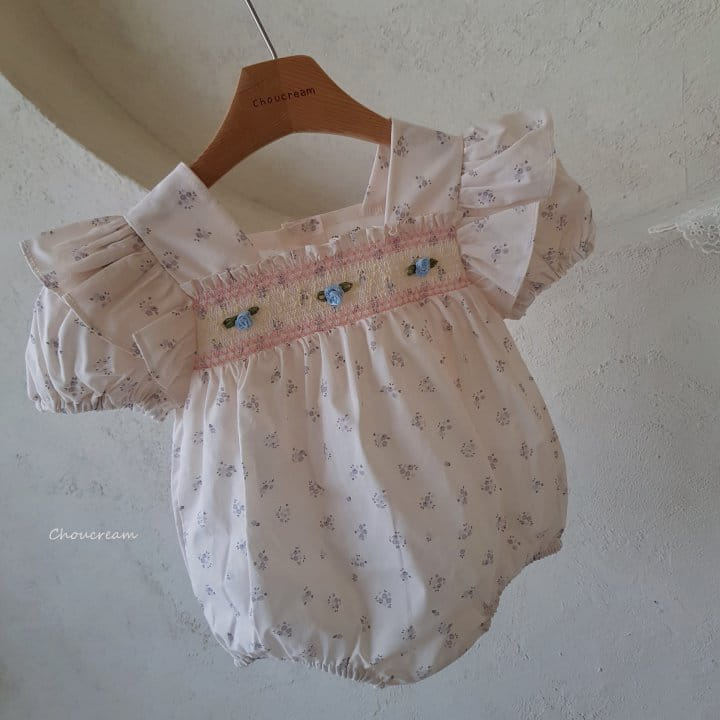 Choucream - Korean Baby Fashion - #babylifestyle - Rose Smoke Body Suit - 11