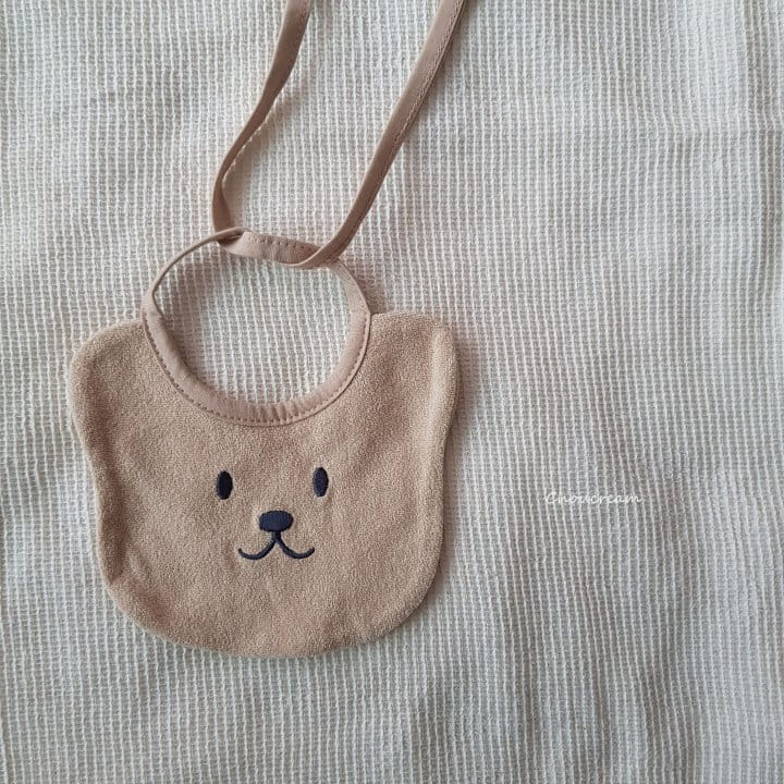 Choucream - Korean Baby Fashion - #babylifestyle - Baby Bear Bib - 3