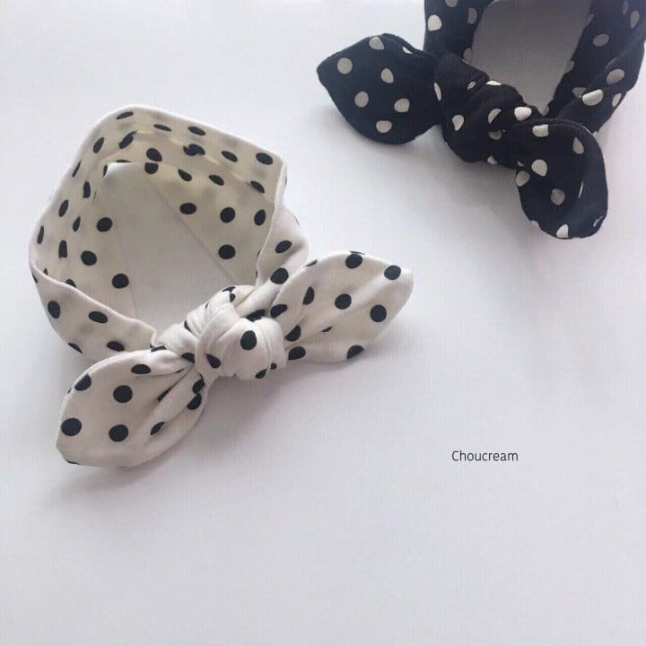 Choucream - Korean Baby Fashion - #babylifestyle - Dot Hair Band - 8