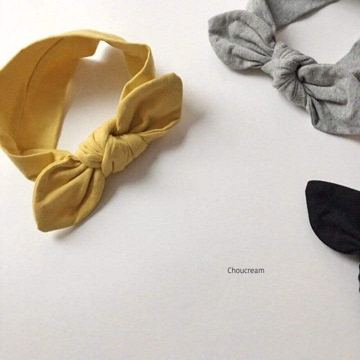 Choucream - Korean Baby Fashion - #babyoninstagram - Muzi Ribbon Hair Band - 8