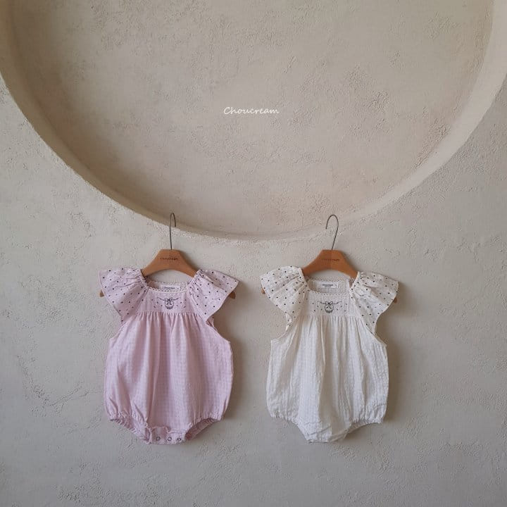 Choucream - Korean Baby Fashion - #babyootd - Girl Sensitivity Body Suit