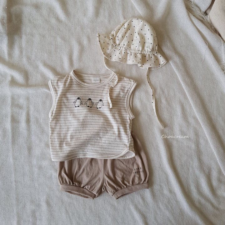 Choucream - Korean Baby Fashion - #babyootd - Penguin Top Bottom Set - 9