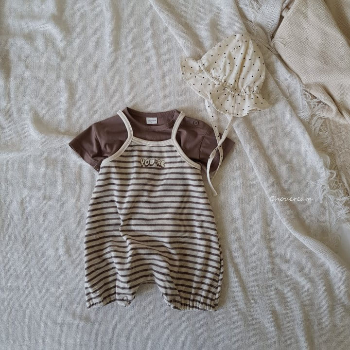 Choucream - Korean Baby Fashion - #babyootd - ST Waffle  Body Suit - 6