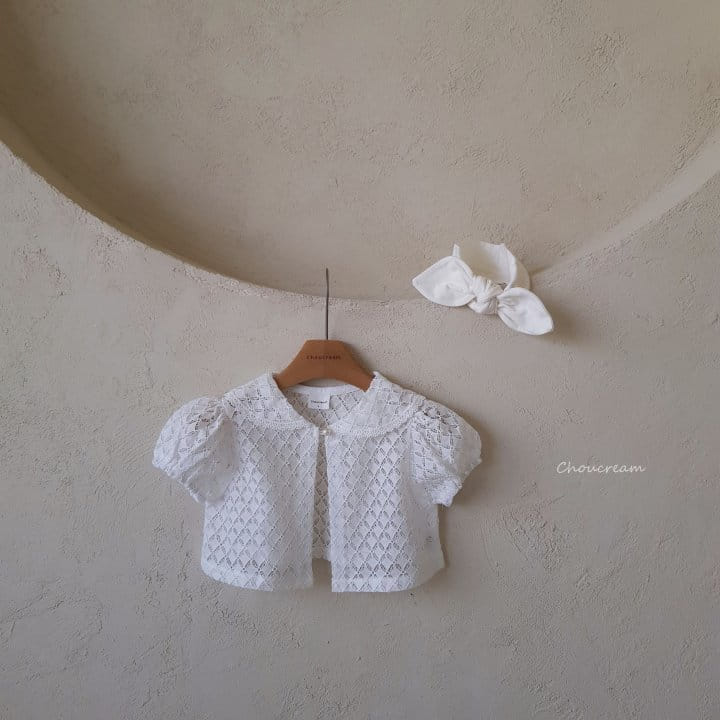 Choucream - Korean Baby Fashion - #babyoutfit - Lala Lace Cardigan