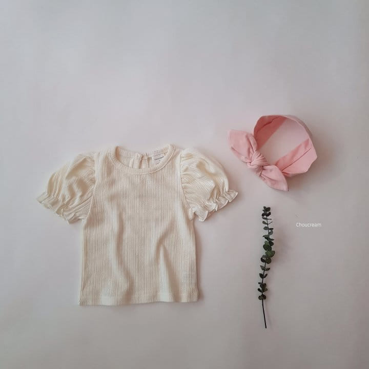 Choucream - Korean Baby Fashion - #babyoutfit - Bebe Puff Tee - 7