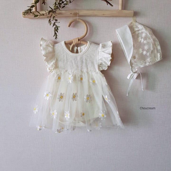 Choucream - Korean Baby Fashion - #babywear - Daisy Body Suit - 3