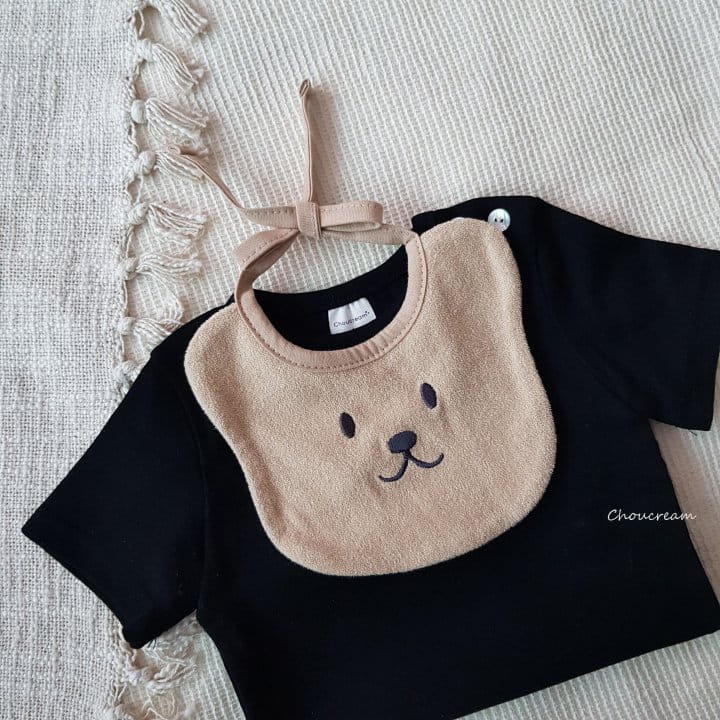 Choucream - Korean Baby Fashion - #onlinebabyshop - Baby Bear Bib - 10