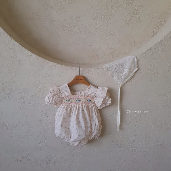 Choucream - Korean Baby Fashion - #onlinebabyshop - Rose Smoke Body Suit - 4