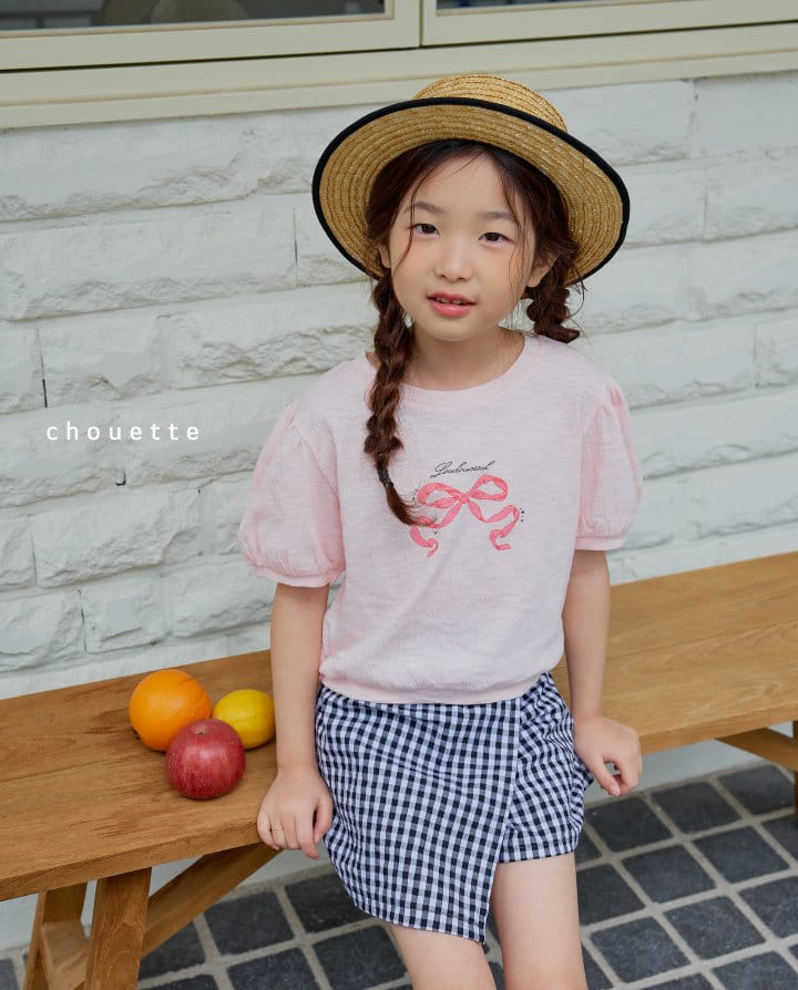 Chouette - Korean Children Fashion - #childofig - Lulu Ribbon Tee - 8