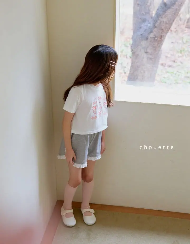 Chouette - Korean Children Fashion - #designkidswear - Cherry Tee - 9