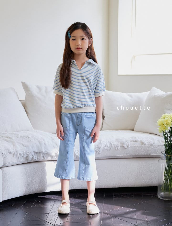 Chouette - Korean Children Fashion - #designkidswear - ST Collar Tee - 8