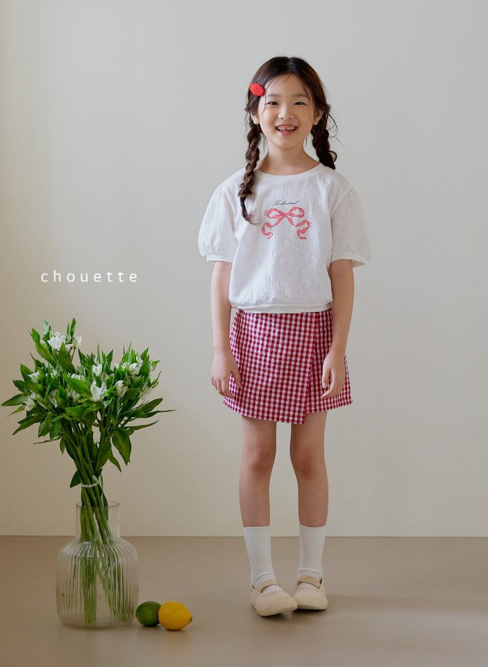 Chouette - Korean Children Fashion - #littlefashionista - Lulu Ribbon Tee