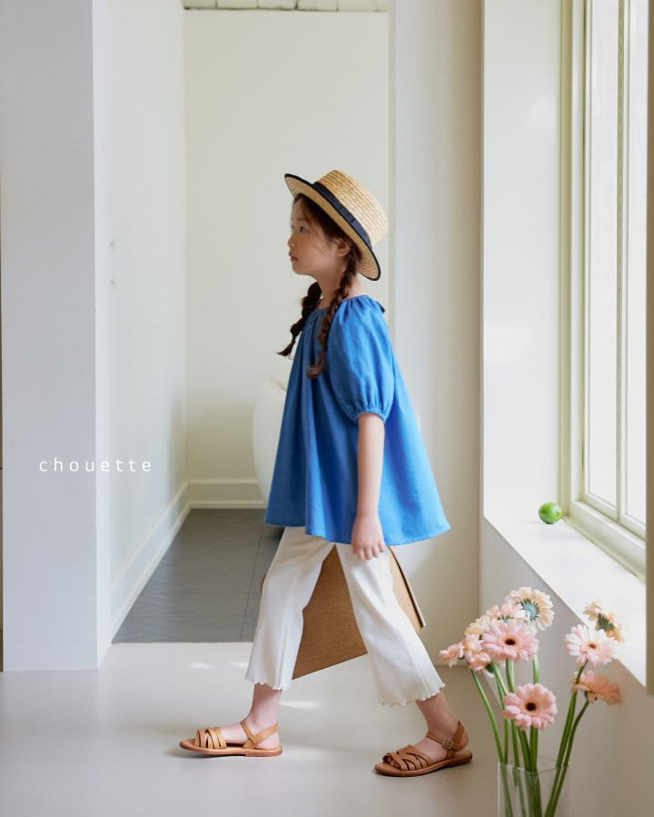 Chouette - Korean Children Fashion - #minifashionista - Ann Ribbon Long Blouse - 6