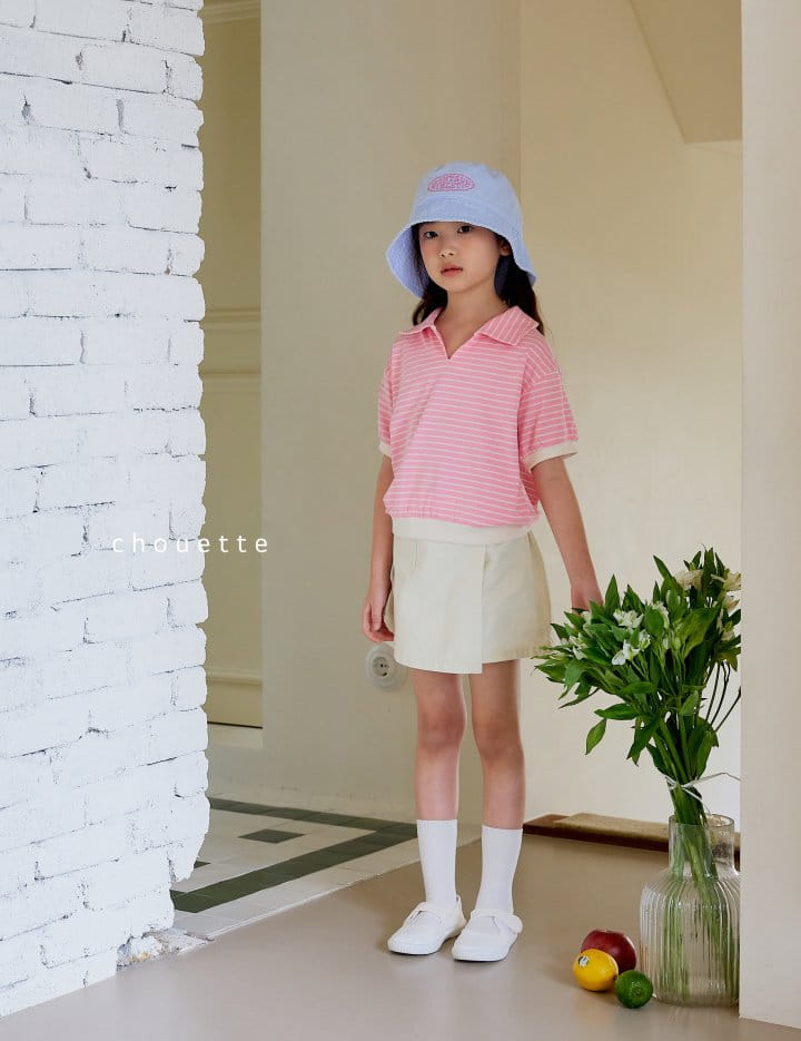 Chouette - Korean Children Fashion - #prettylittlegirls - ST Collar Tee - 2