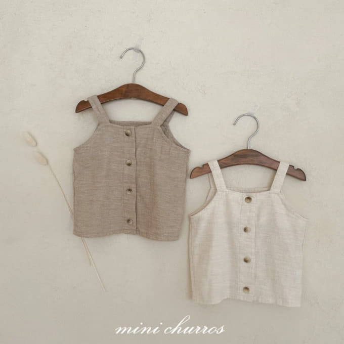 Churros - Korean Children Fashion - #childrensboutique - Aka Button Blouse