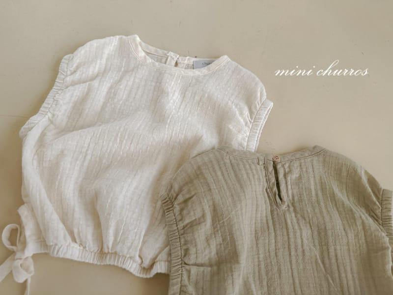 Churros - Korean Children Fashion - #magicofchildhood - String Blouse - 5