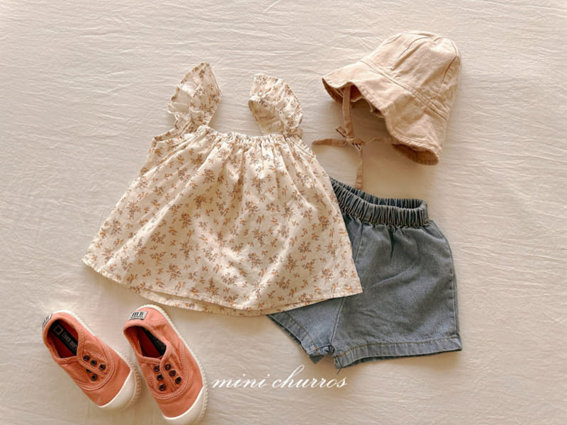 Churros - Korean Children Fashion - #minifashionista - Frill Wing Blouse - 6