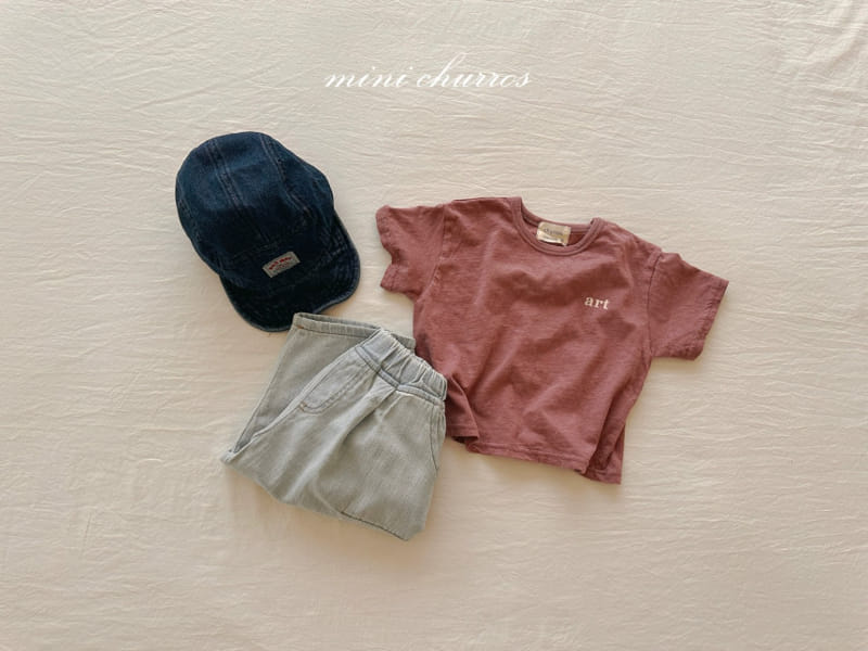 Churros - Korean Children Fashion - #stylishchildhood - Dart Denim Pants - 5