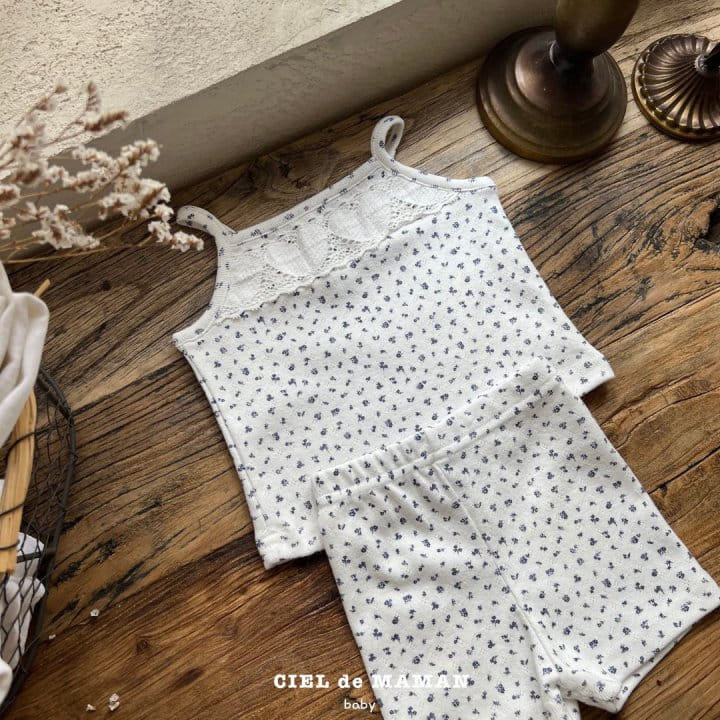 Ciel De Maman - Korean Baby Fashion - #babyfever - Colly Sleeveless Top Bottom Set - 5