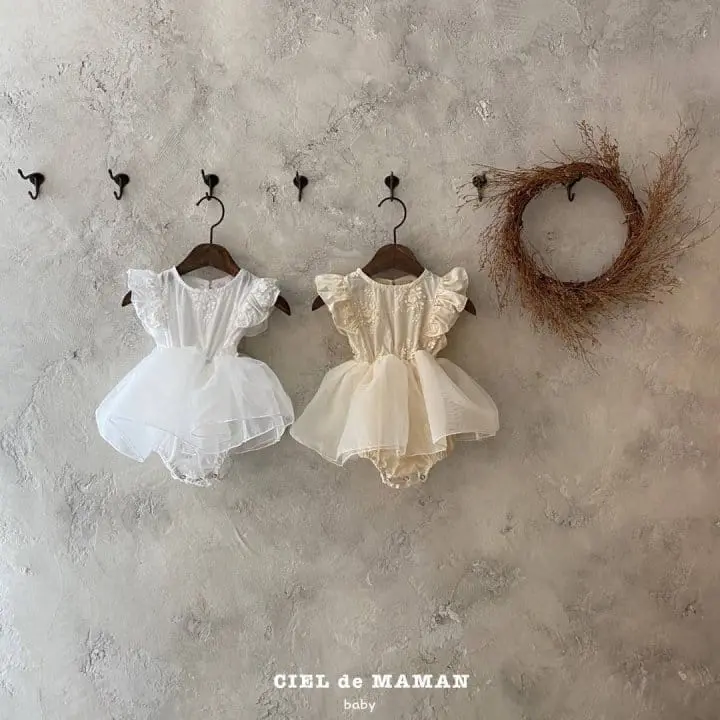 Ciel De Maman - Korean Baby Fashion - #babyfever - Summer Ballet Body Suit - 2