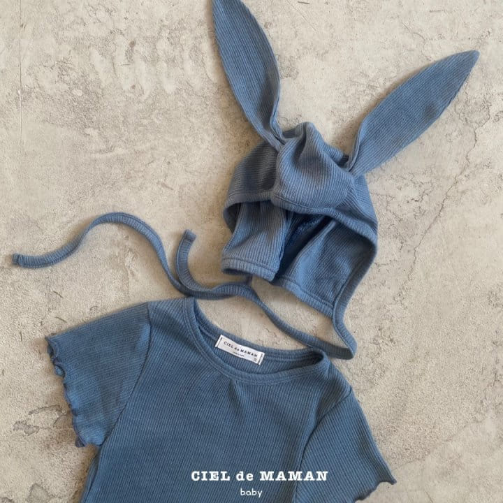 Ciel De Maman - Korean Baby Fashion - #babygirlfashion - Bunny Eyelet Body Suit - 3