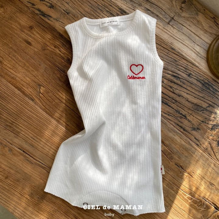 Ciel De Maman - Korean Baby Fashion - #babygirlfashion - Apollo Heart Body Suit - 11