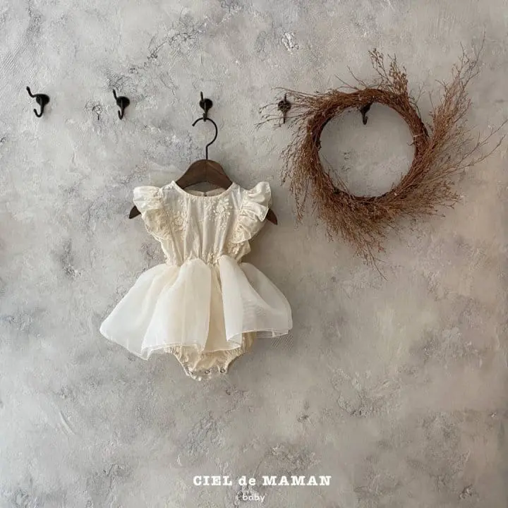 Ciel De Maman - Korean Baby Fashion - #babygirlfashion - Summer Ballet Body Suit - 3