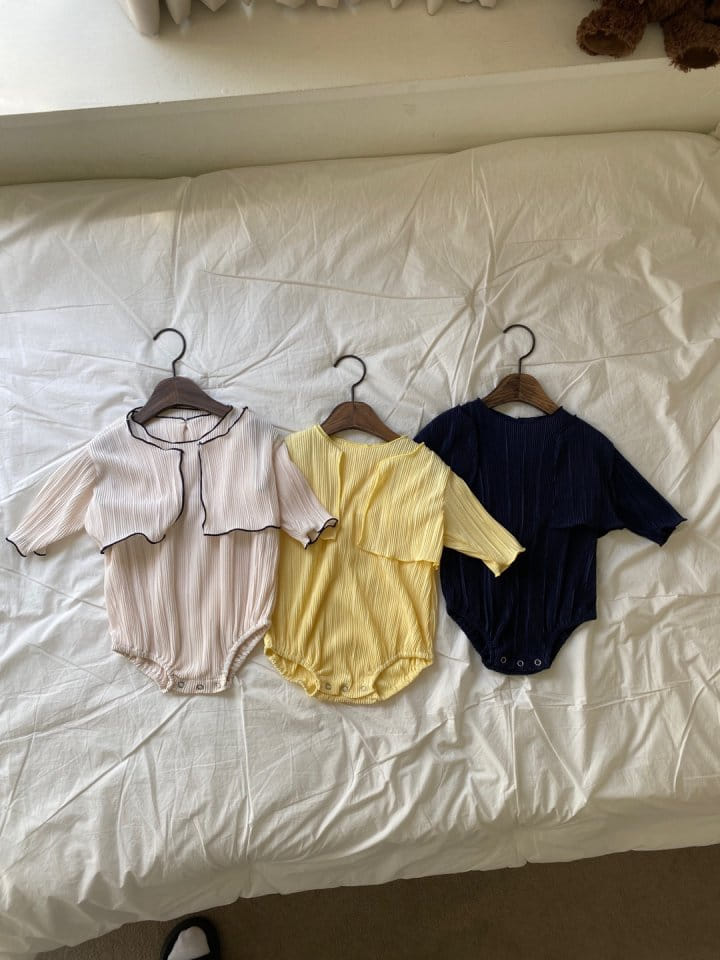 Ciel De Maman - Korean Baby Fashion - #babyoninstagram - Pleats Set