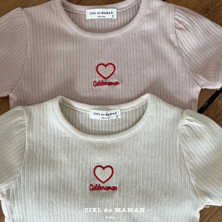 Ciel De Maman - Korean Baby Fashion - #babyootd - Petite Puff Tee