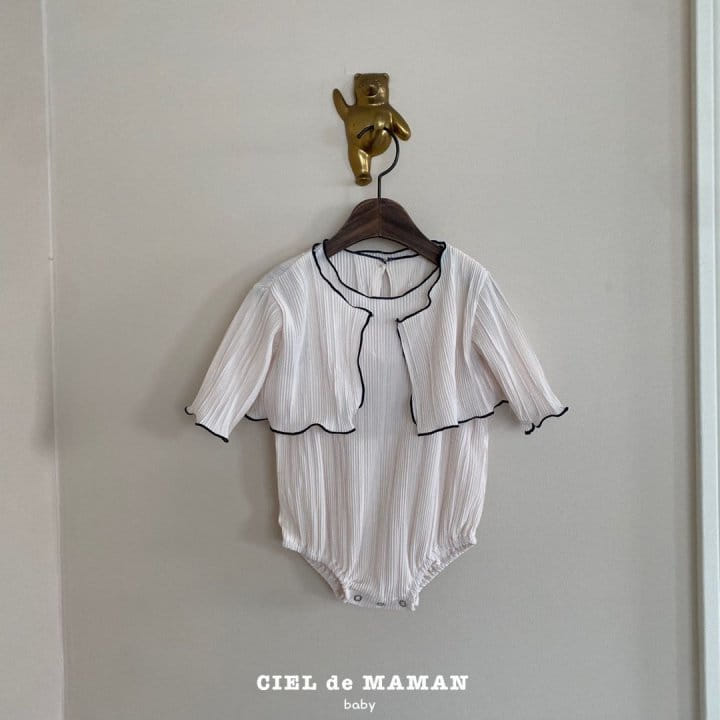 Ciel De Maman - Korean Baby Fashion - #babyoutfit - Pleats Set - 4