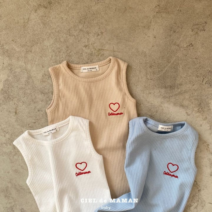 Ciel De Maman - Korean Baby Fashion - #babywear - Apollo Heart Body Suit - 2