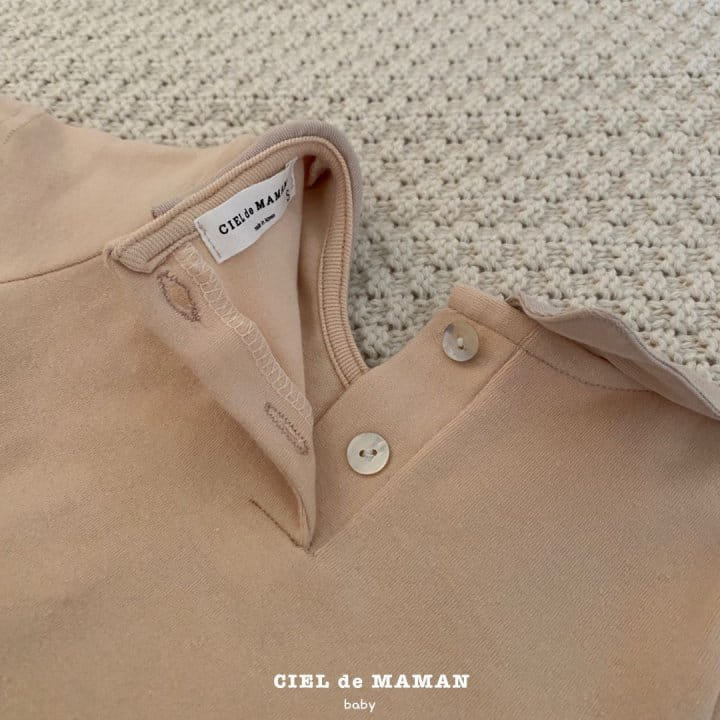 Ciel De Maman - Korean Baby Fashion - #onlinebabyboutique - Star Collar Tee - 7