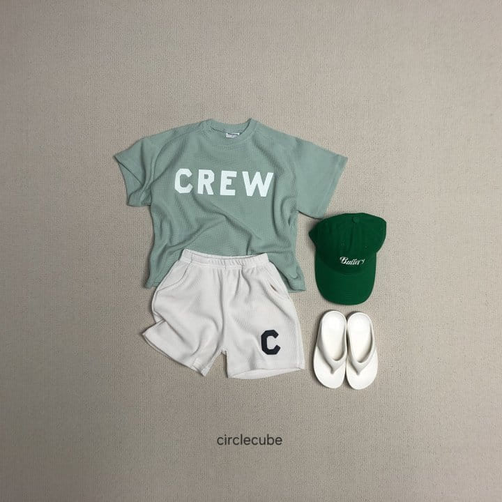 Circle Cube - Korean Children Fashion - #designkidswear - Crew Tee - 8