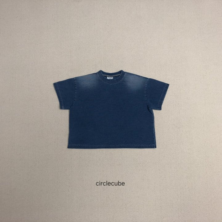 Circle Cube - Korean Children Fashion - #discoveringself - Indigo Tee - 3