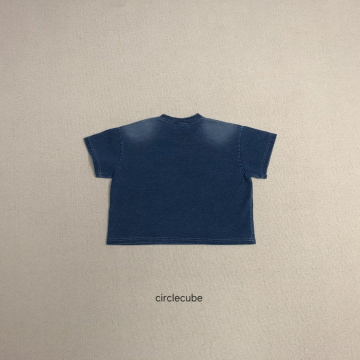 Circle Cube - Korean Children Fashion - #discoveringself - Indigo Tee - 4