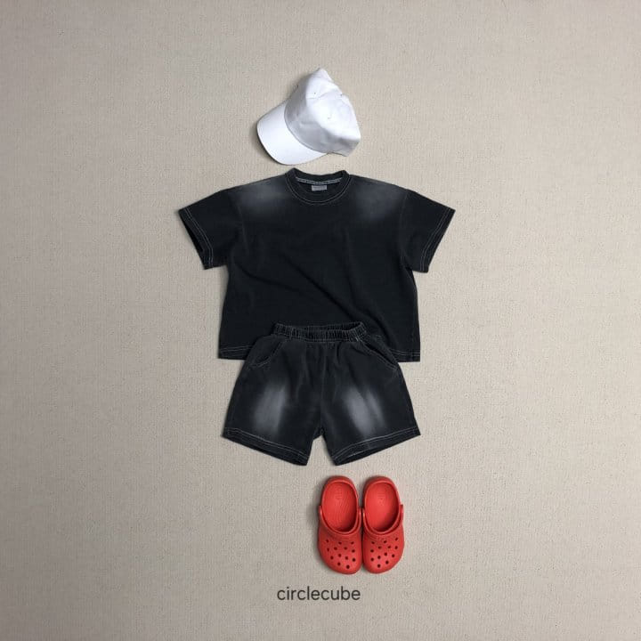 Circle Cube - Korean Children Fashion - #minifashionista - Indigo Tee - 11