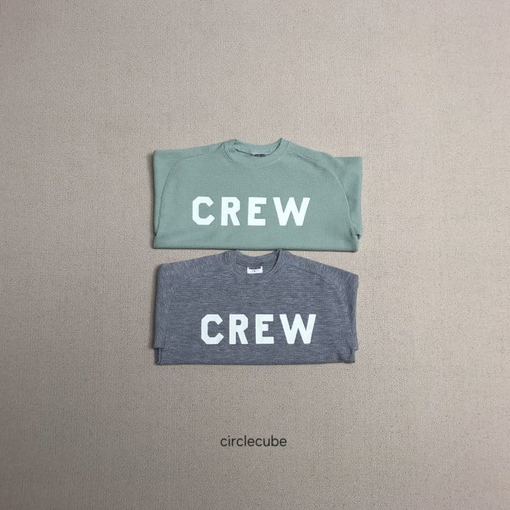 Circle Cube - Korean Children Fashion - #todddlerfashion - Crew Tee - 4