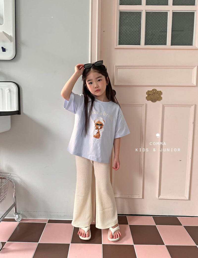 Comma - Korean Children Fashion - #discoveringself - Pleats Boots Cut Pants - 4