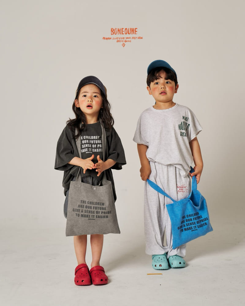 Comma - Korean Children Fashion - #todddlerfashion - Bone Cross Bag - 4