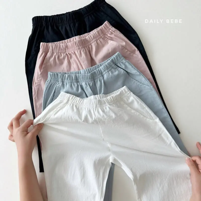 Daily Bebe - Korean Children Fashion - #Kfashion4kids - Summer Span Pants - 6