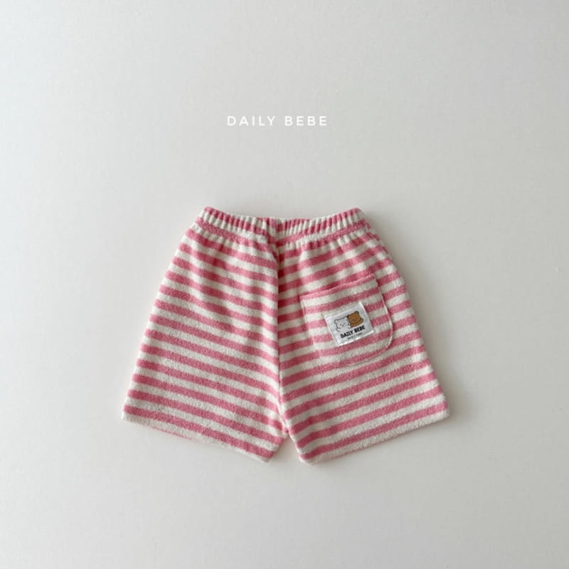 Daily Bebe - Korean Children Fashion - #Kfashion4kids - ST Terry Shorts - 5