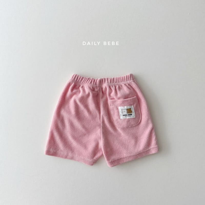 Daily Bebe - Korean Children Fashion - #kidzfashiontrend - Muzi Terry Shorts - 4