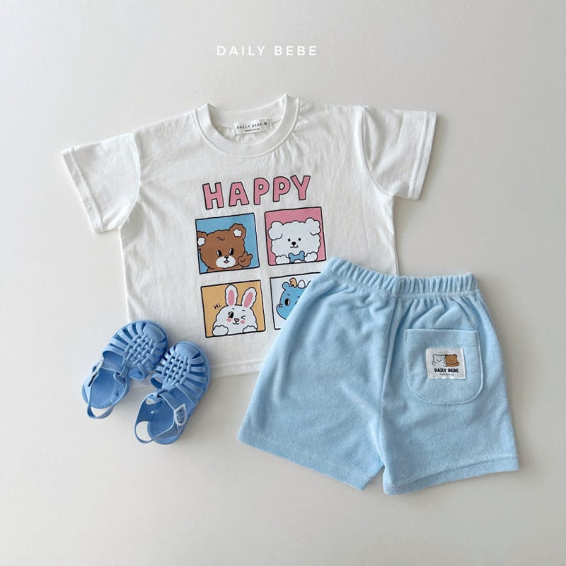 Daily Bebe - Korean Children Fashion - #childofig - Muzi Terry Shorts - 10