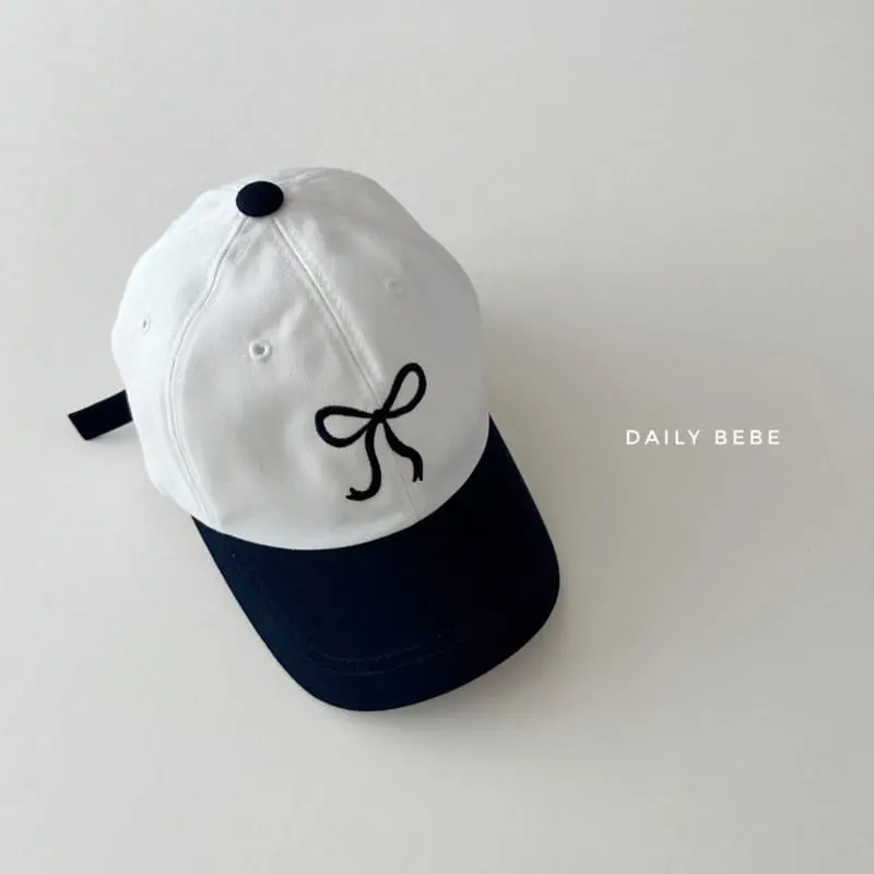 Daily Bebe - Korean Children Fashion - #childrensboutique - Color Ribbon Ball Cap - 6