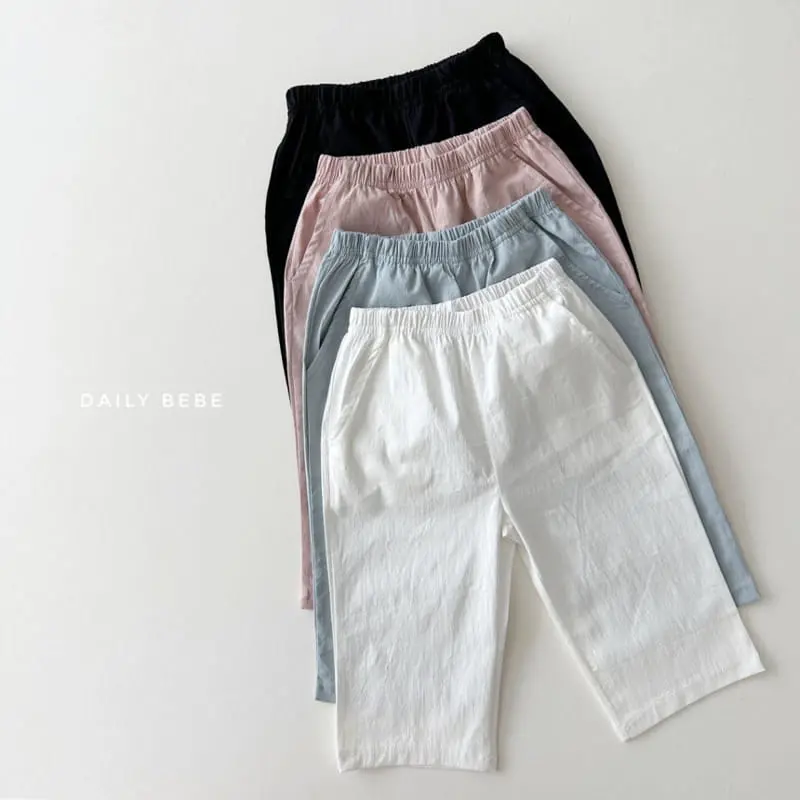 Daily Bebe - Korean Children Fashion - #discoveringself - Summer Span Pants