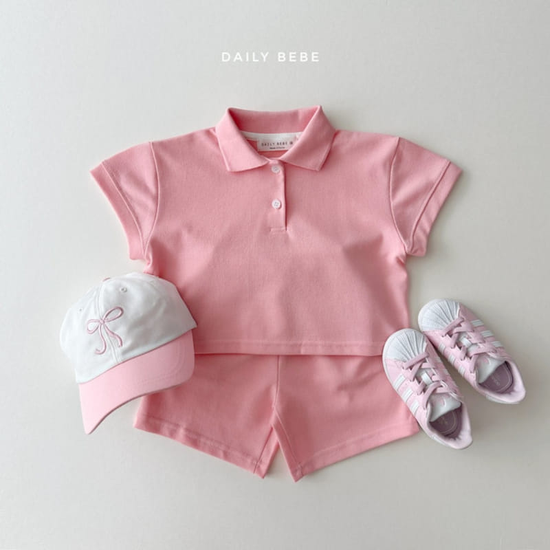 Daily Bebe - Korean Children Fashion - #fashionkids - PK Top Bottom Set - 2